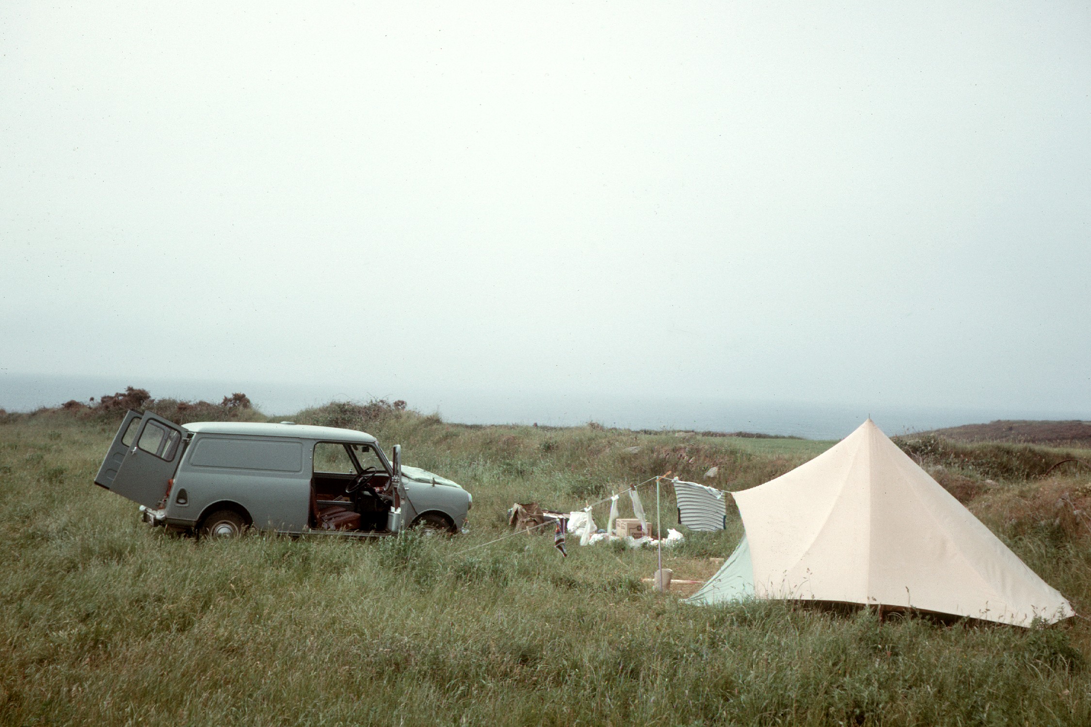 6300710s July 1963 - Our camp site at St Davids.