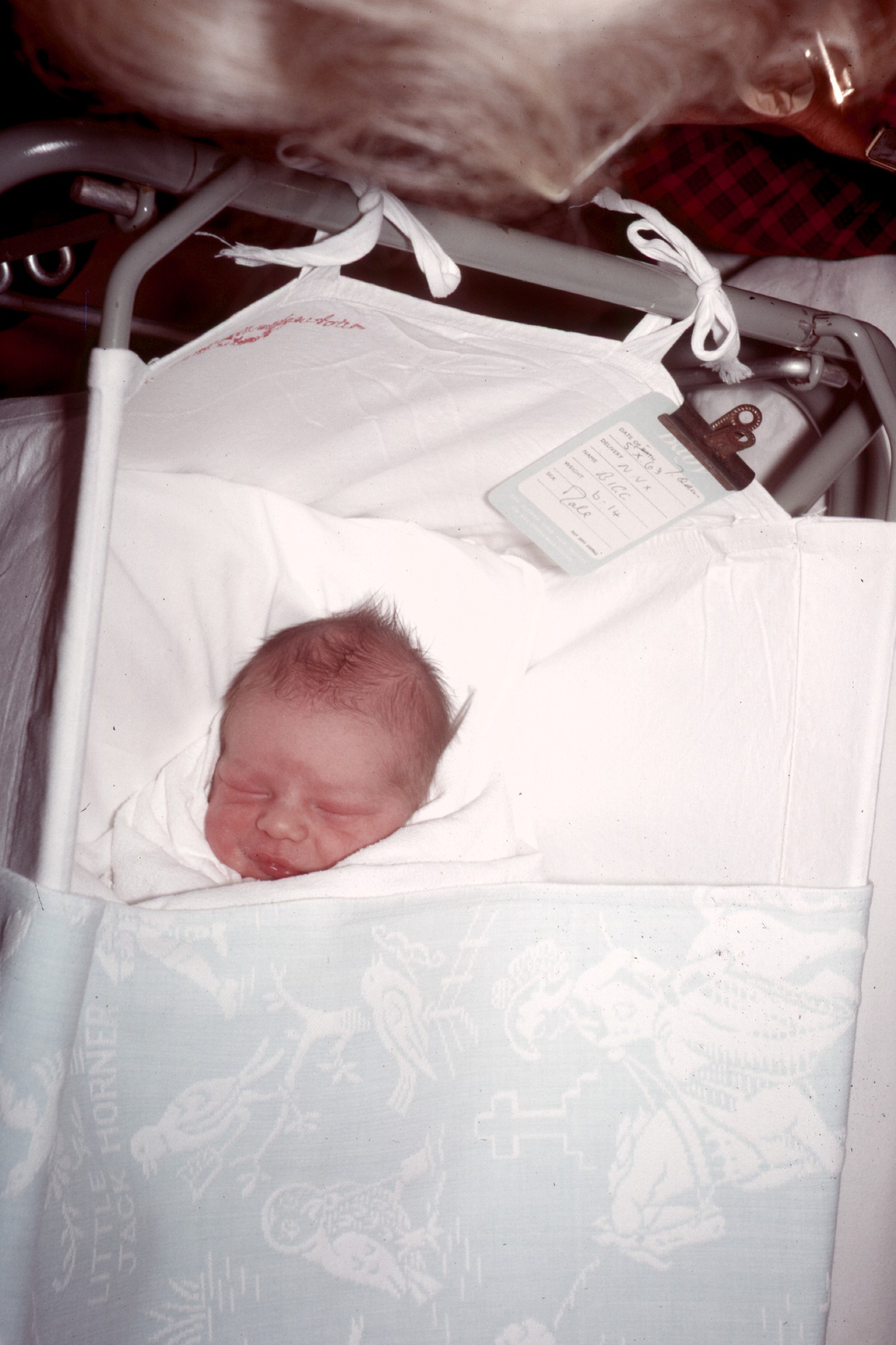 6300716s 6 October 1963 - Simon Andrew is 32 hours old!