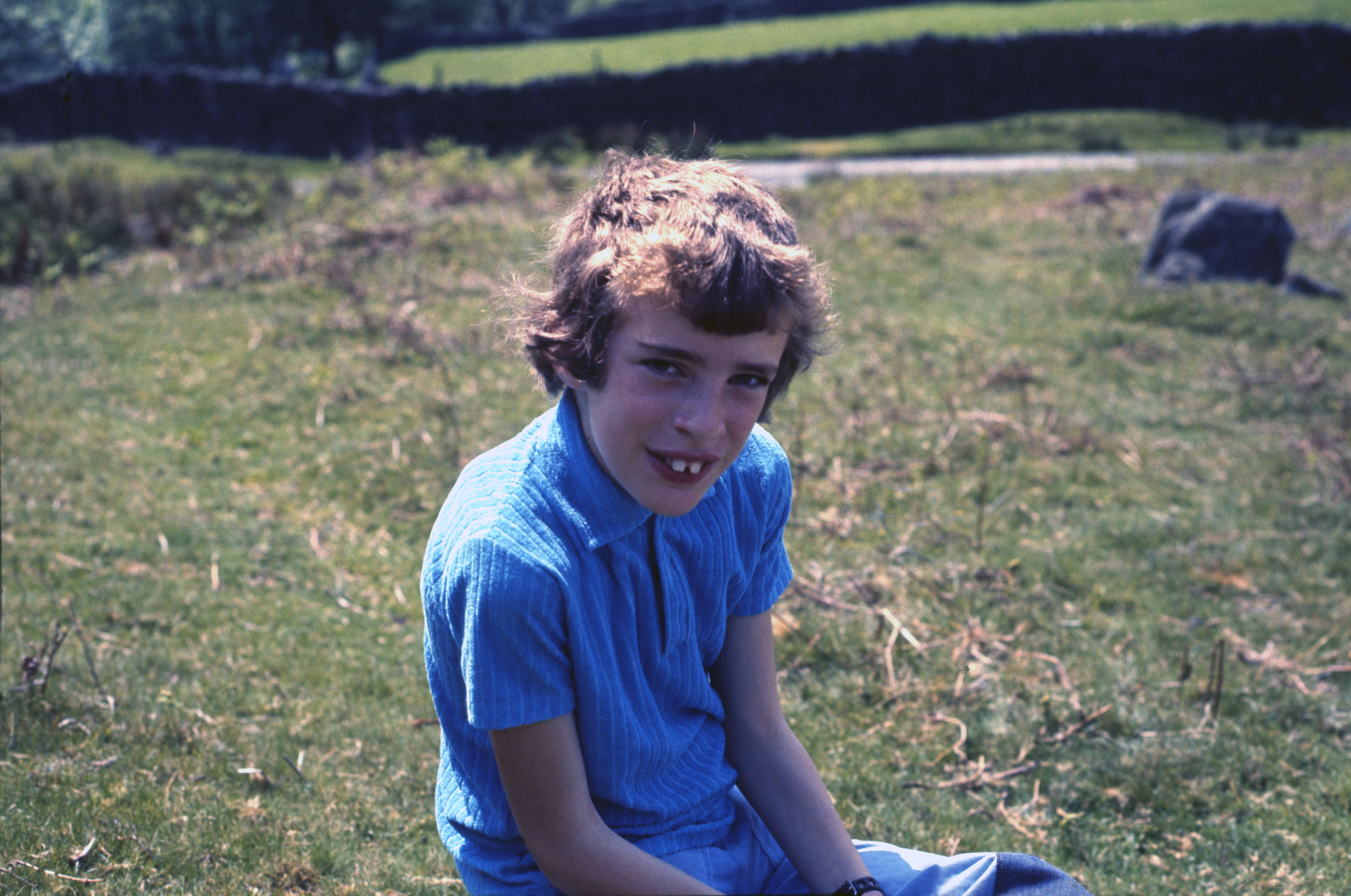 7404017 28 May 1974 - Simon on our Youth Hostelling holiday