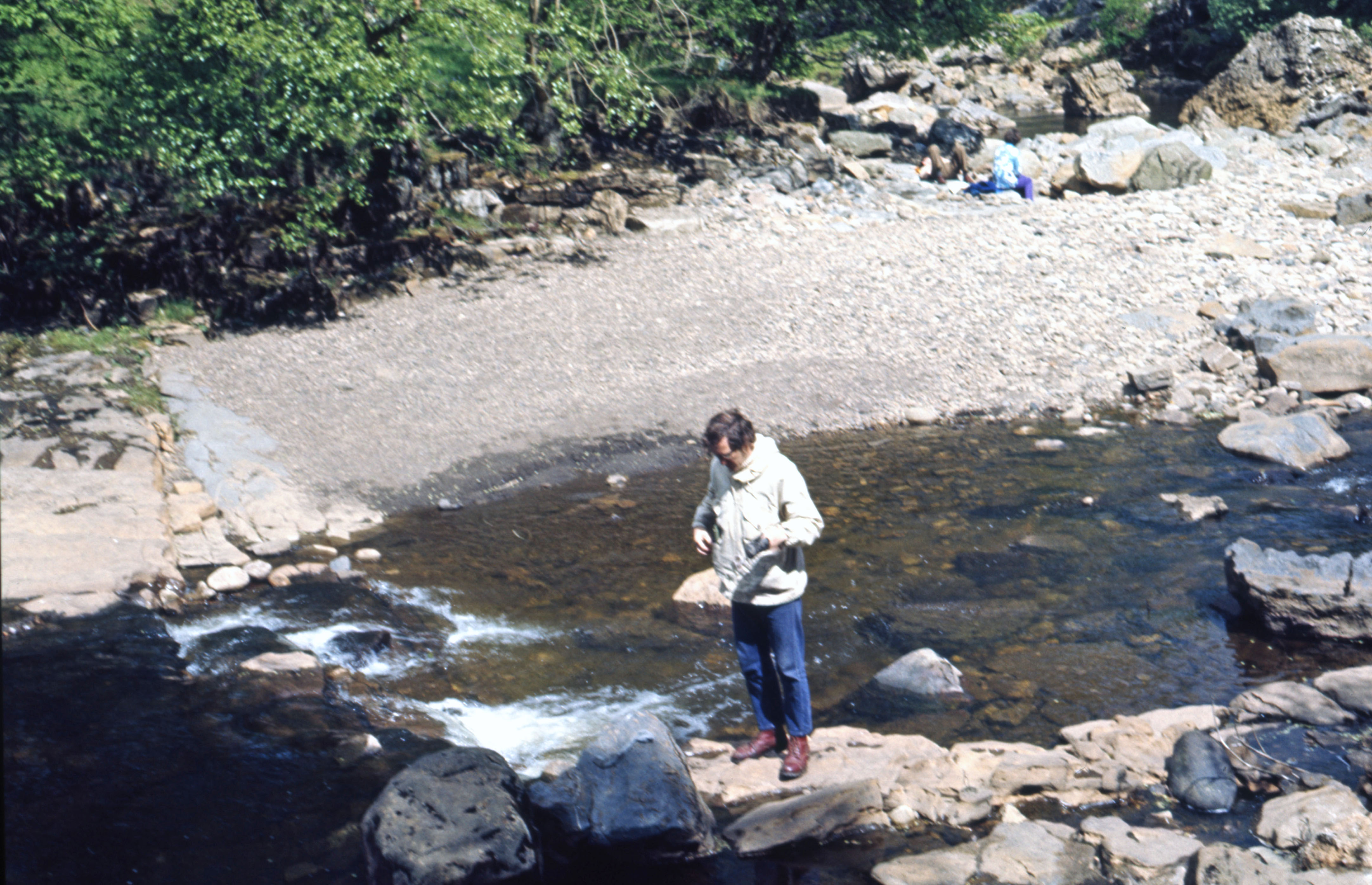 7404121 28 May 1974 - Malcolm by the river.