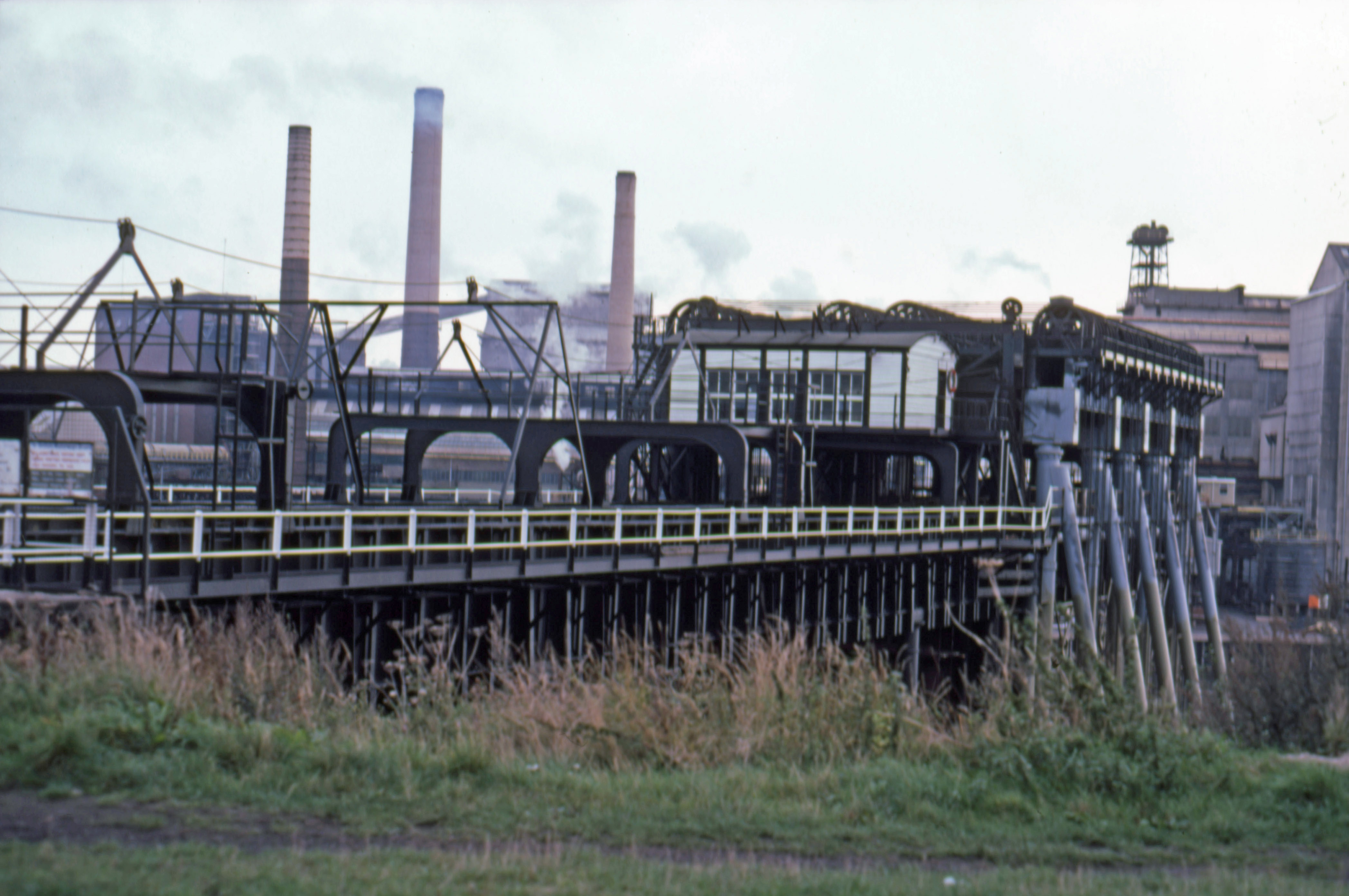 8408408 Sep 1984 - Unfortunately the Anderton Lift had been closed a year before we were there and seemed very dilapidated. It was re-opened 10 years later!