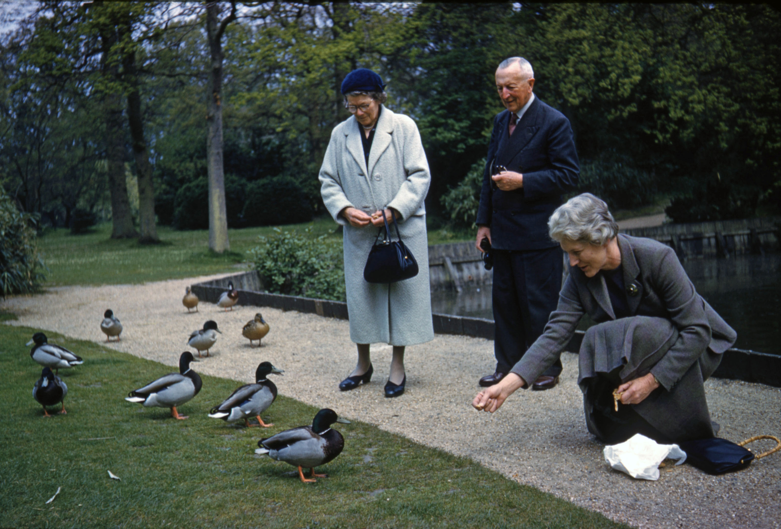 March 1960 Eastbourne with Arthur Hawkins and Mrs Taylor