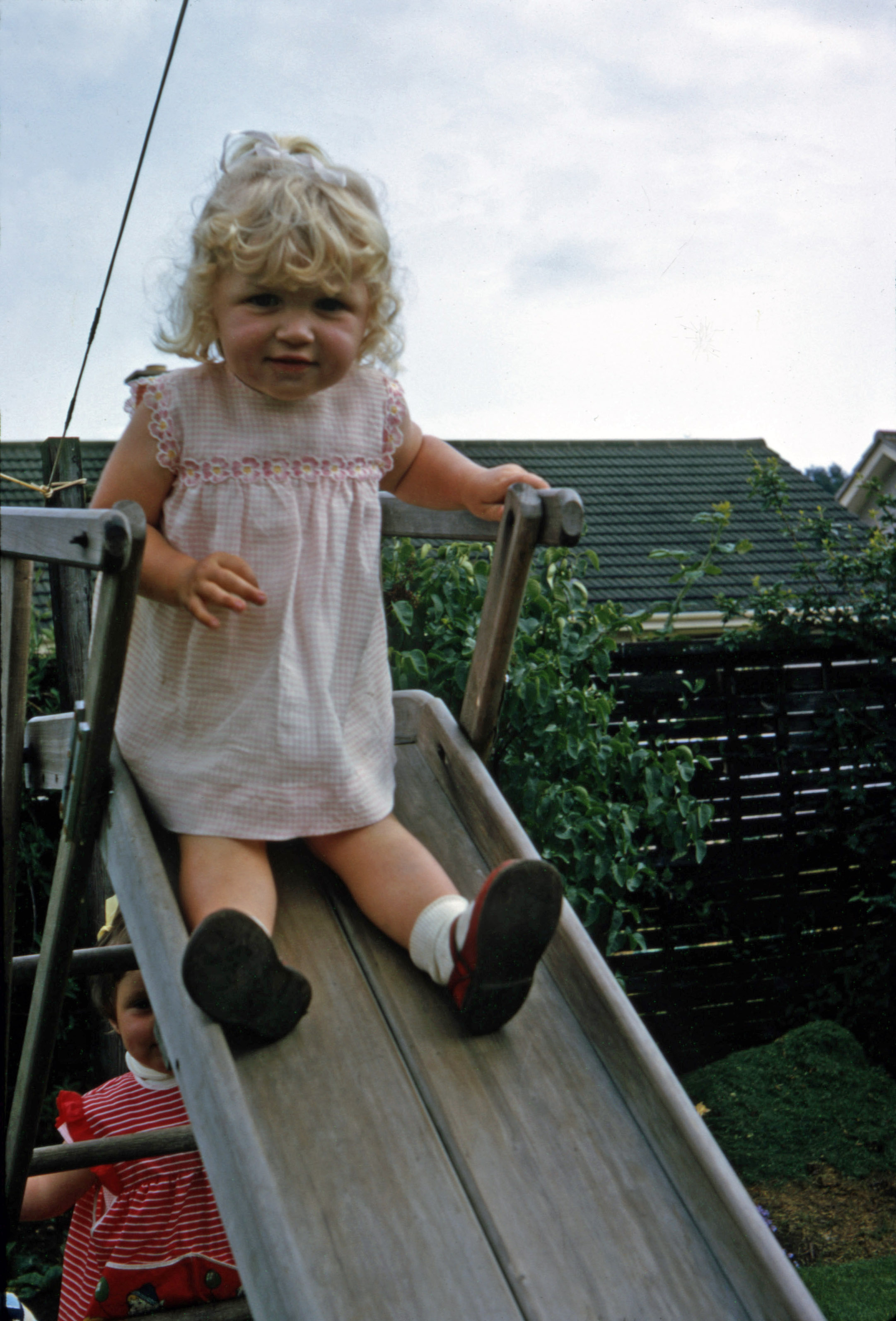 June 1964 Nicola on the slide