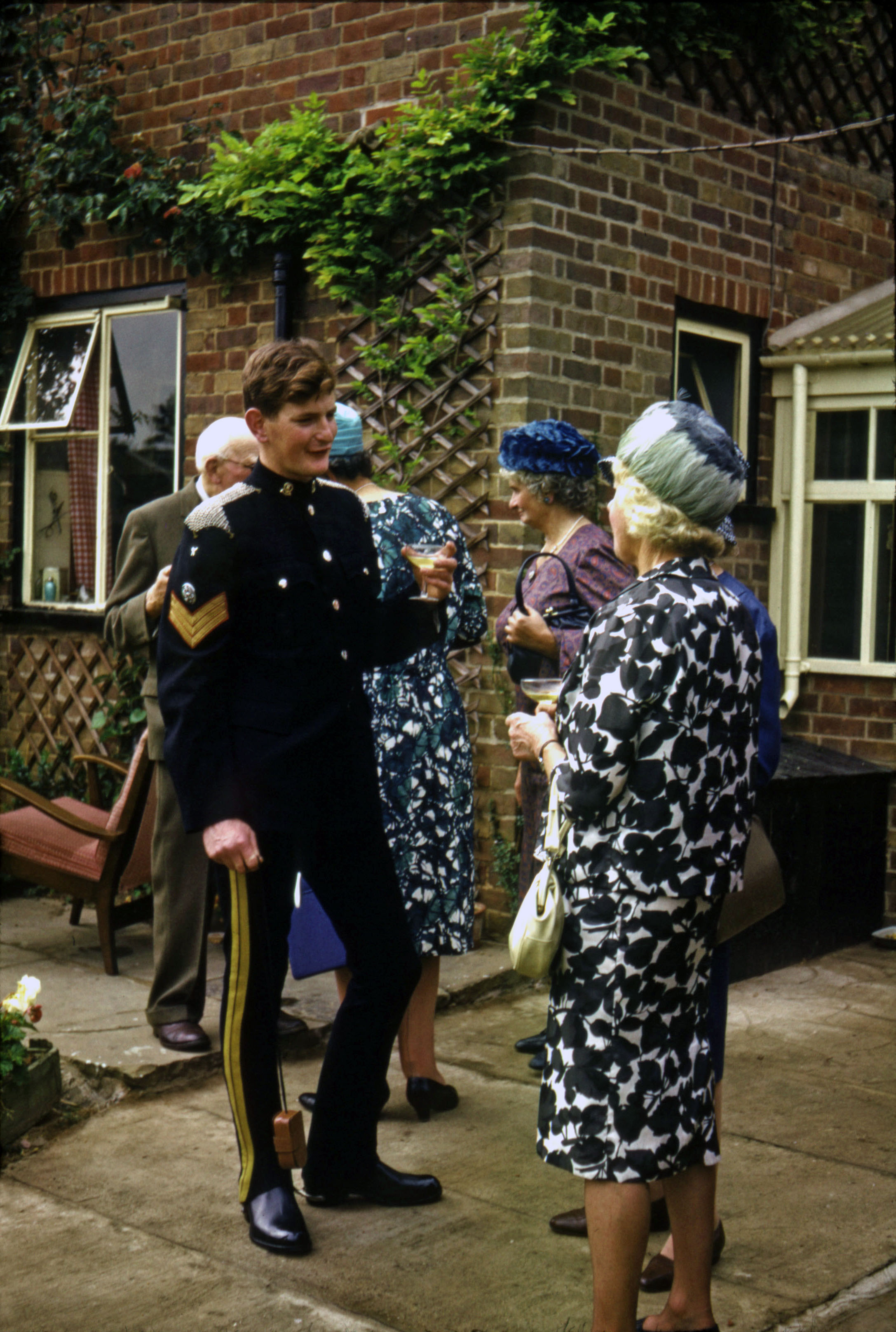 19 Aug 1965 Henry after his wedding ceremony
