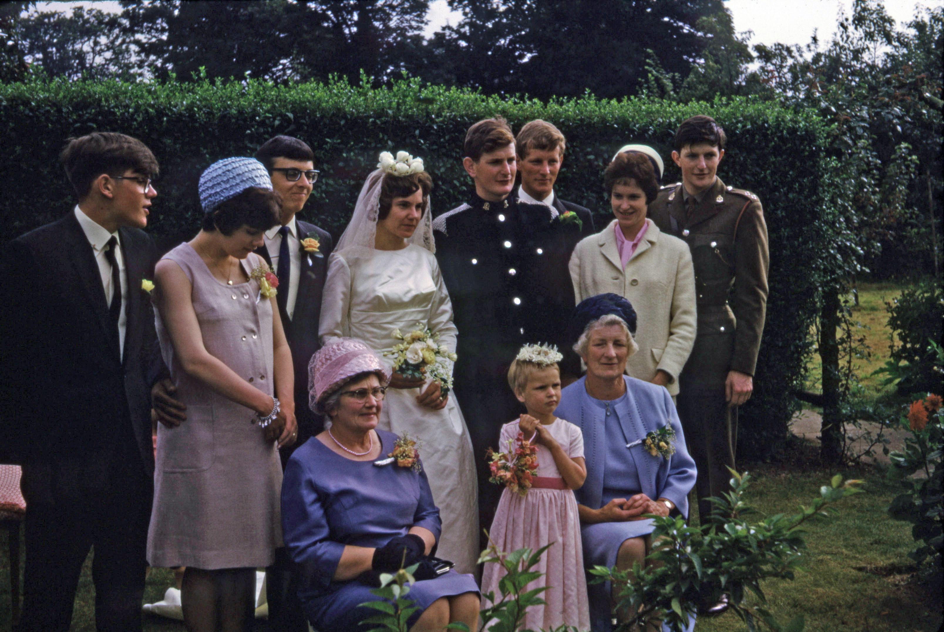 19 Aug 1965 Group picture at Henry and Ann's wedding