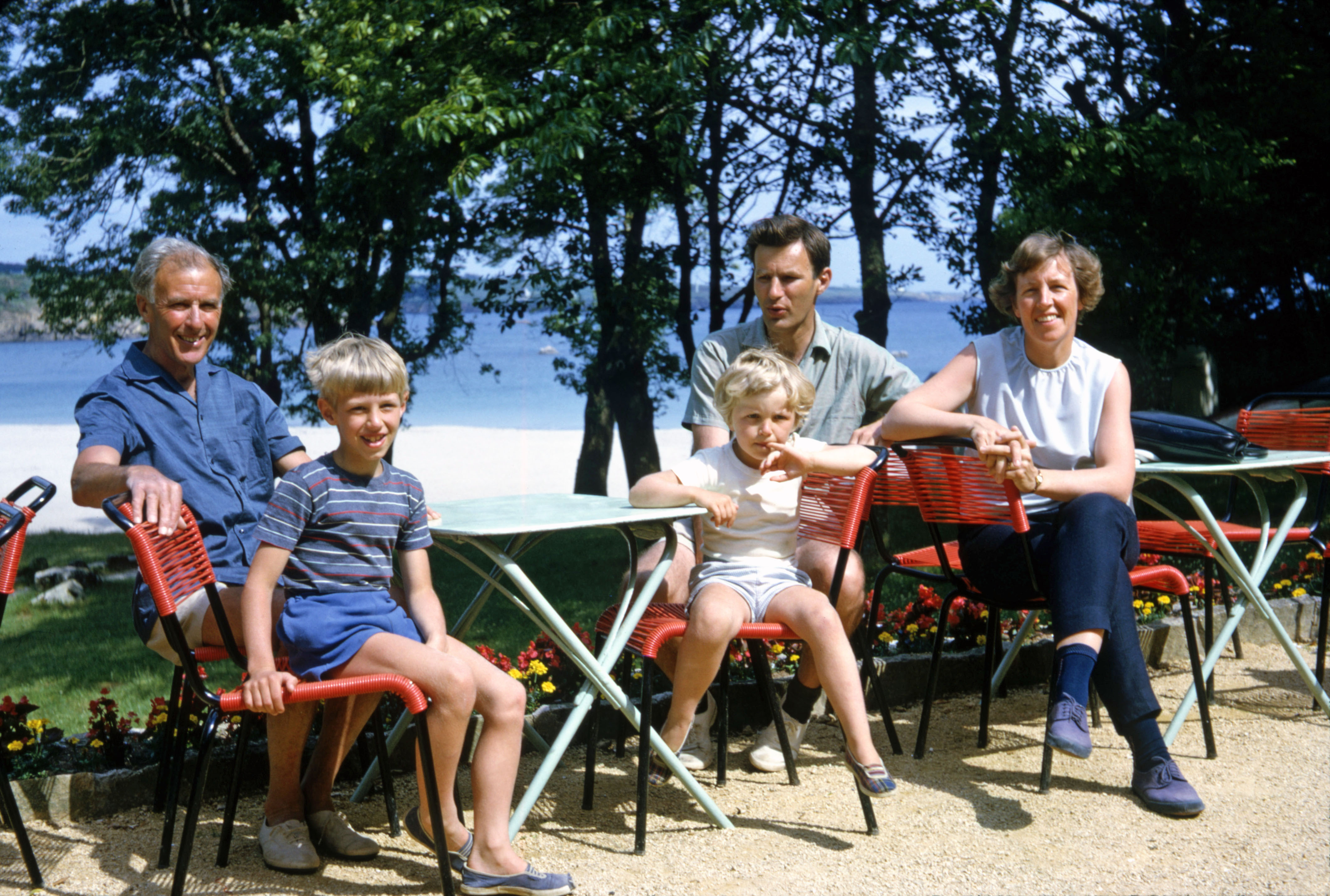 Summer 1967 Anthony and Co plus Phil, Brittany