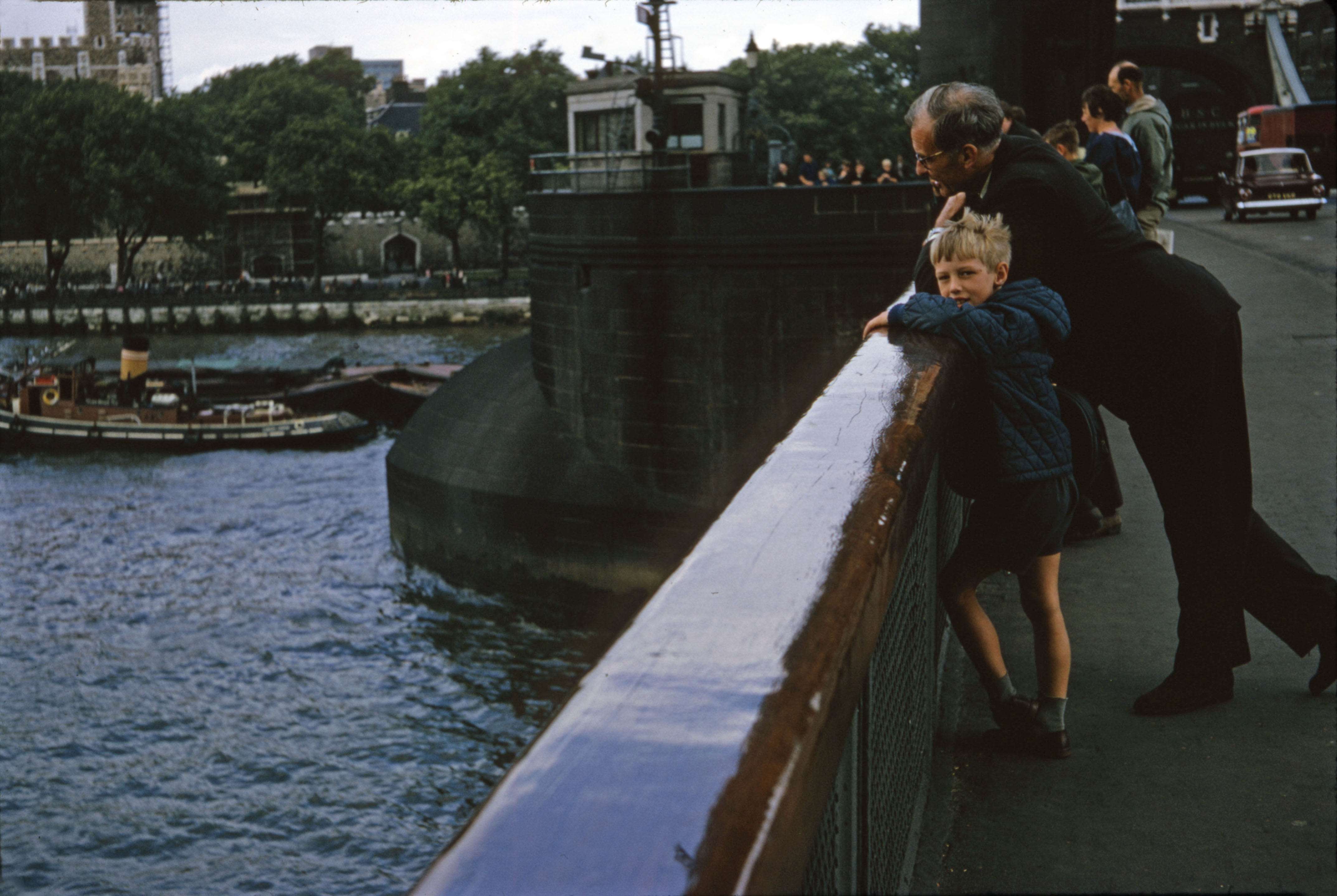 Summer 1967 Peter and Phil at the Tower of London