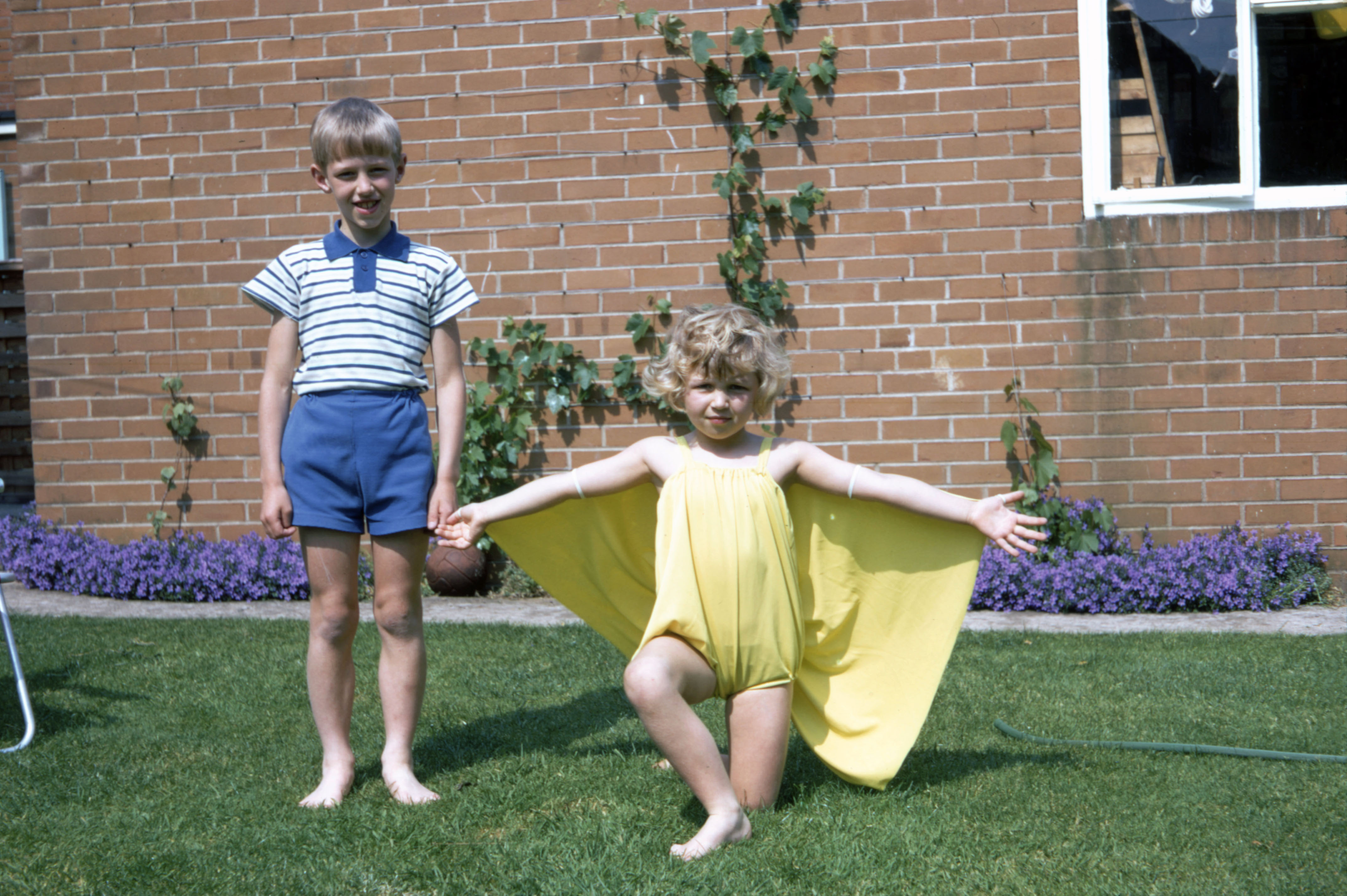 April 1968 Peter and Nicola at Ponthir