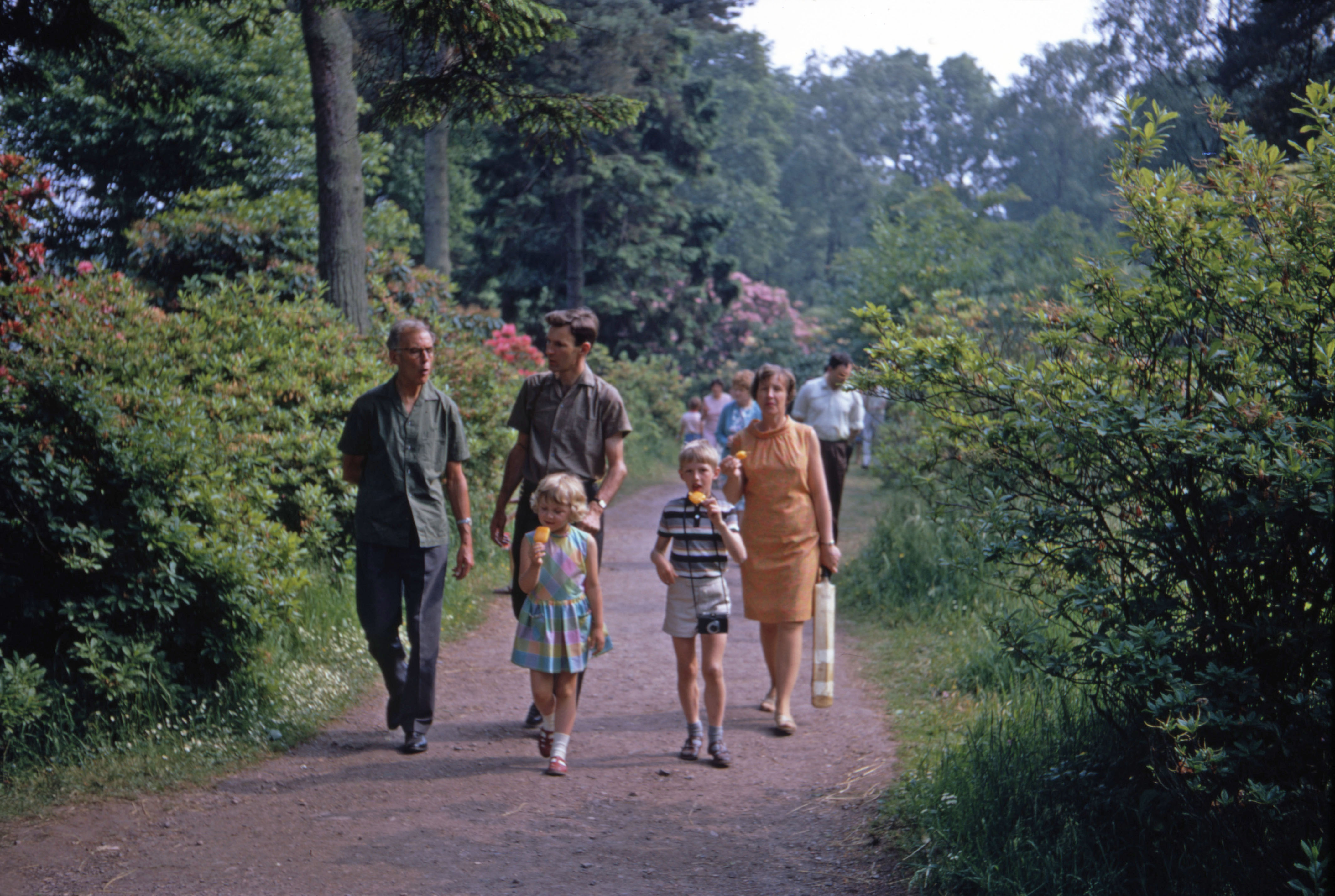 April 1968 The family at Cefn Onn
