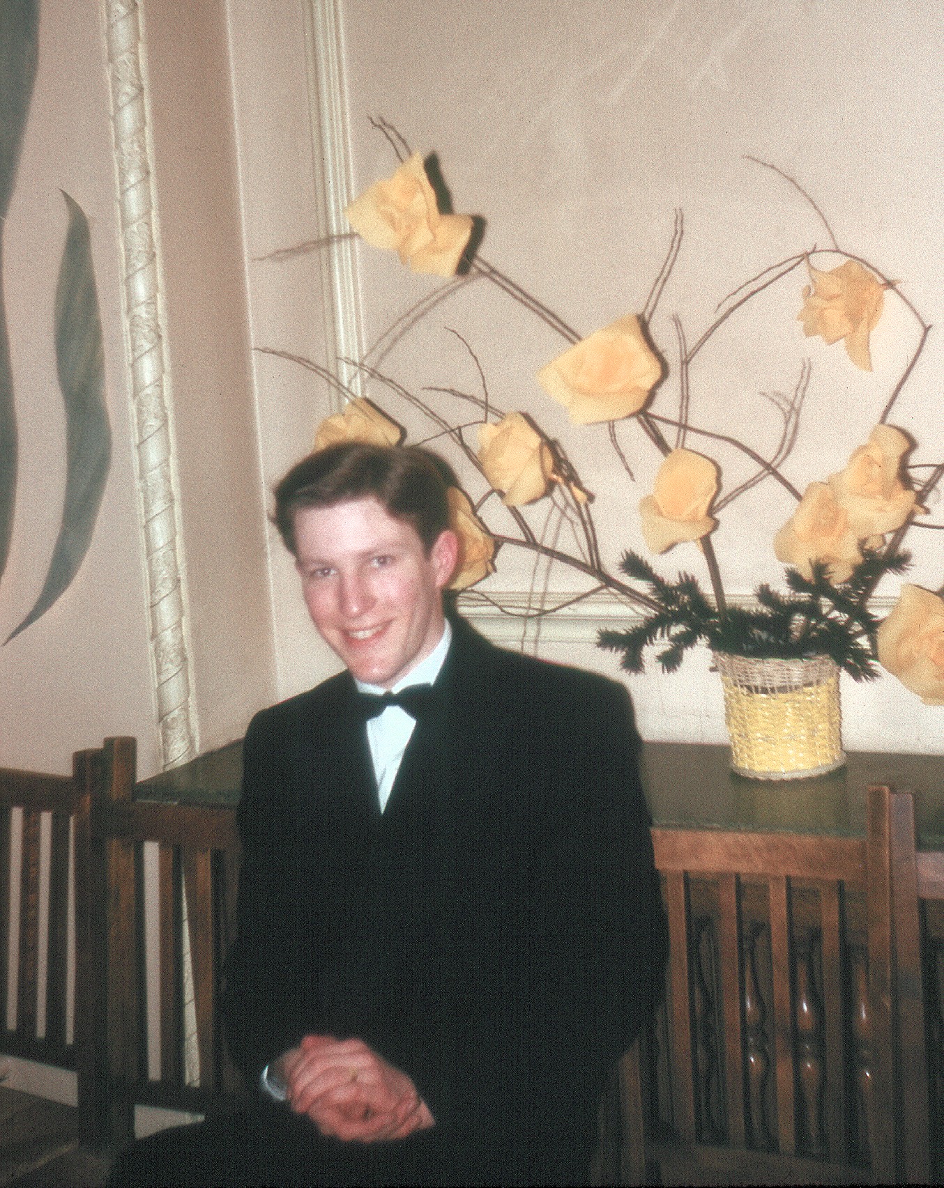 5900133s 1 February 1959 - Malcolm at the Ashburne formal ball.